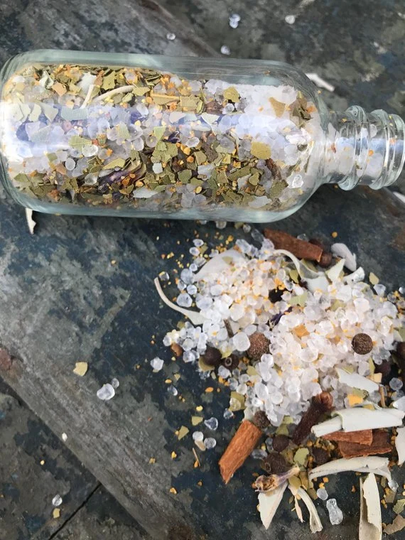 Prosperity Salt For Amplifying Money Spells, Ritual/Spellwork, Magick Herbs, Altar Decor, Witchcraft Supplies, Wiccan Pagan Kit