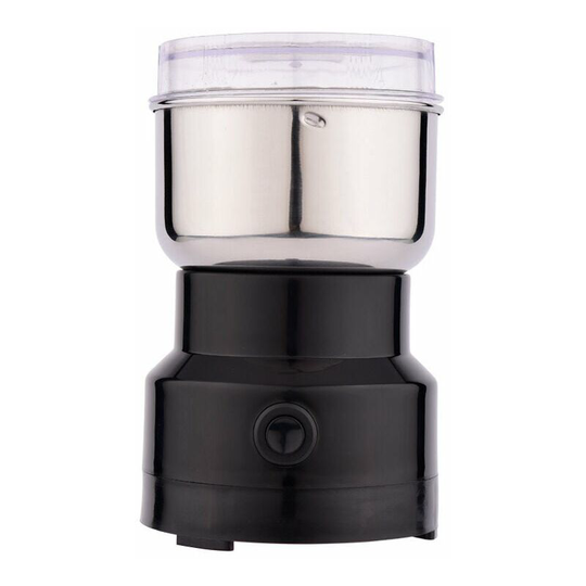 Multifunctional Grain Grinder 200W 14500rpm, Ultra Fine Coffee Grinder, 200ml Portable Electric Spice Grinder, Stainless Steel, Perfect for Dry,