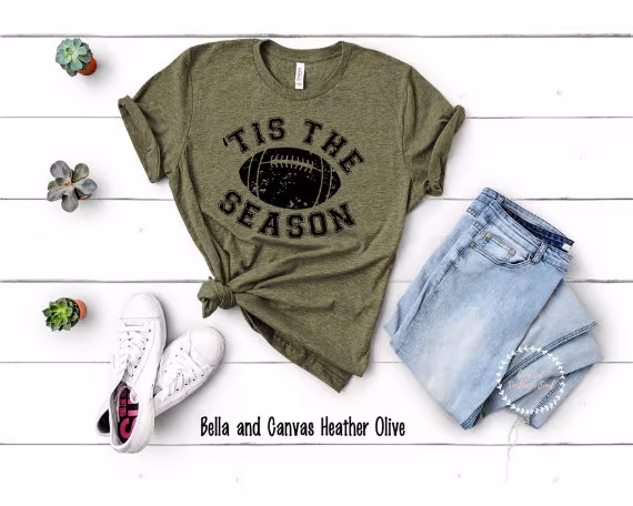 Tis The Season Football T-Shirt