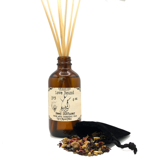 Love Bound Fidelity Obsession Wicca Spell Santeria Herbal Reed Diffuser Romance Commitment Binding Between Lovers