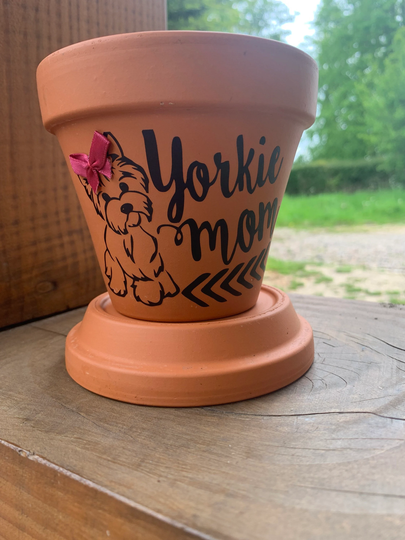 Yorkshire Terrier Indoor Plant Pot