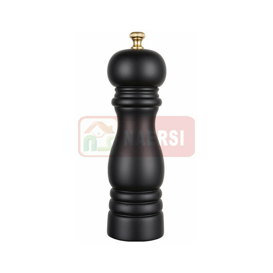 Salt and Pepper Grinder Wooden Pepper Mill Grinder Salt and Pepper Shakers Set with Adjustable Ceramic Rotor
