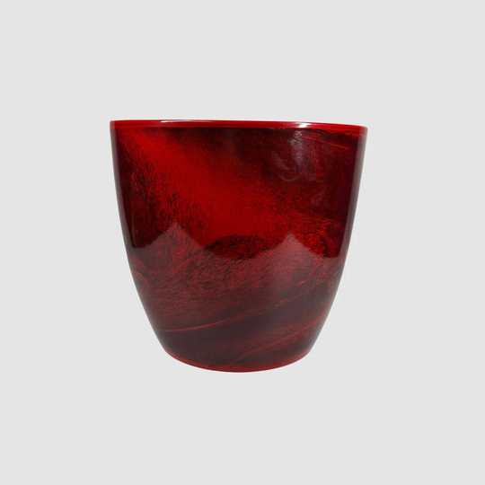 xl Red Marble Planter - Extra Large Indoor
