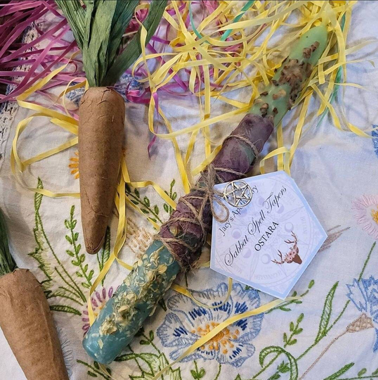 Sabbat Spell Tapers - Ostara