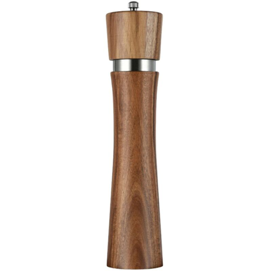 Salt and Pepper Grinder Set, Manual Salt and Pepper Mills- Wooden Pepper Grinder -Salt Grinder 10 inch bubble bag packaging