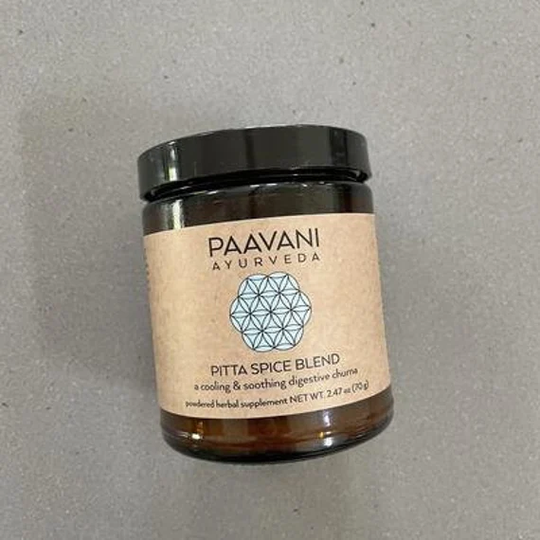 Paavani Ayurveda - Pitta Organic Spice Blend