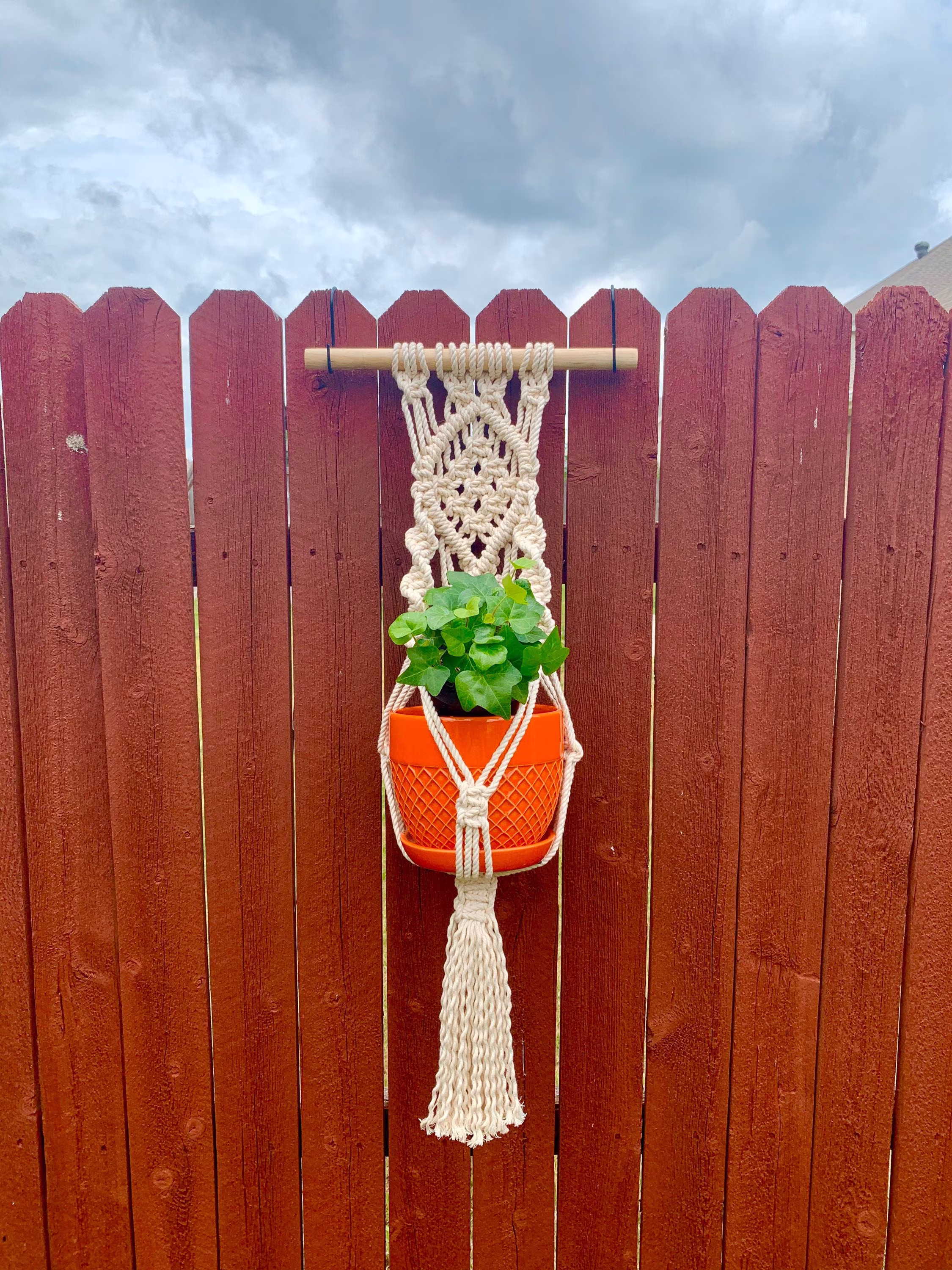 Diamond Macrame Plant Hanger | Hangers - Vintage Style