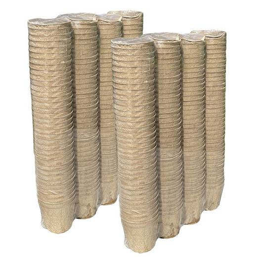 Selections - 288 x 5cm Eco Round Fibre Biodegradable and Compostable Plant Pots