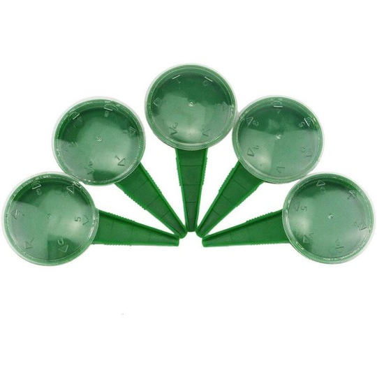 5pcs Garden Seed Dispenser Soucer Planter Seeds Dial 5 Settings Differences Gardening Tools