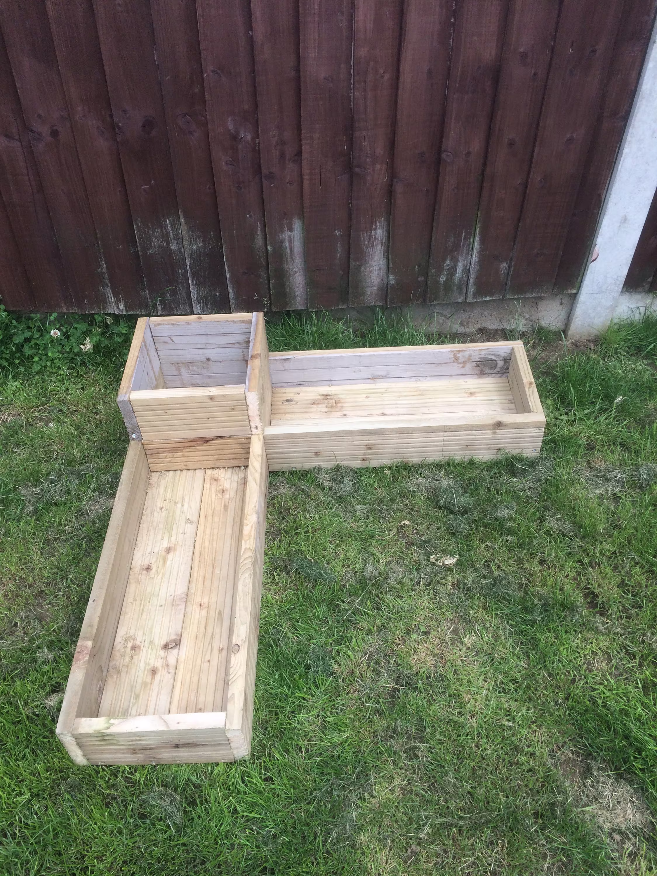 Large Corner Garden Planter