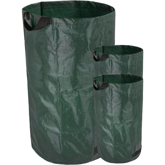 Garden cleaning bags with uv protection 120L 45 x 76 cm 3 units - Primematik