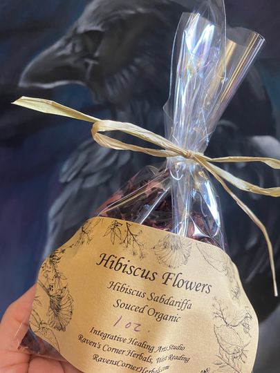 Hibiscus Flowers Loose-Reiki Blessed