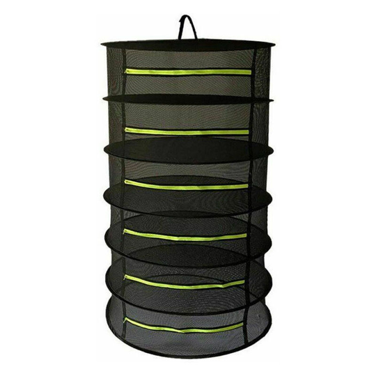 6Layers Weed Dryer, 60cm Hanging Drying Net, Foldable Drying Net for Hydroponic Plants, Fish, Weeds