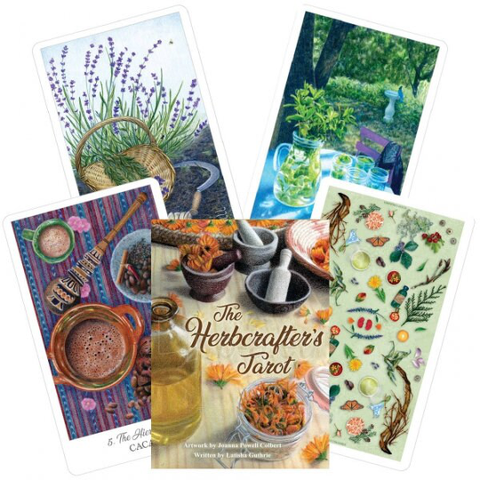 Herbcrafter's Tarot Cards Deck Guthrie Colbert Powell Us Games Systems New