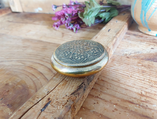Vintage Silver Plated Metal Box, Miniature Size Medicine Box For Rings, Storage Pharmacy Desk Organizer, Medical Box