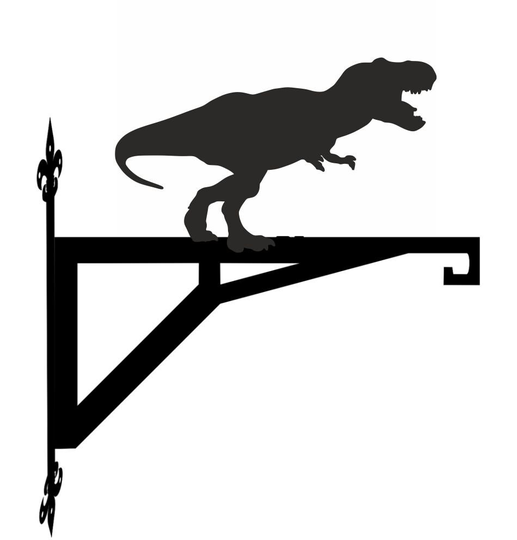 T Rex Modern Contemporary Hanging Bracket