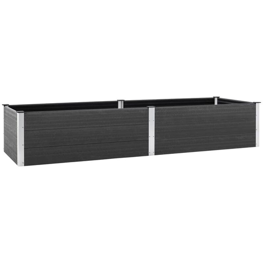 Vidaxl - Garden Raised Bed 200x100x54 cm wpc Grey Grey