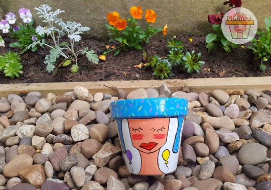 Birthday Cake | Flower Pot Garden Indoors Gift Positive Quotes