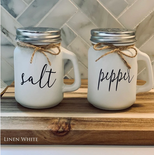 Farmhouse Salt & Pepper Shakers