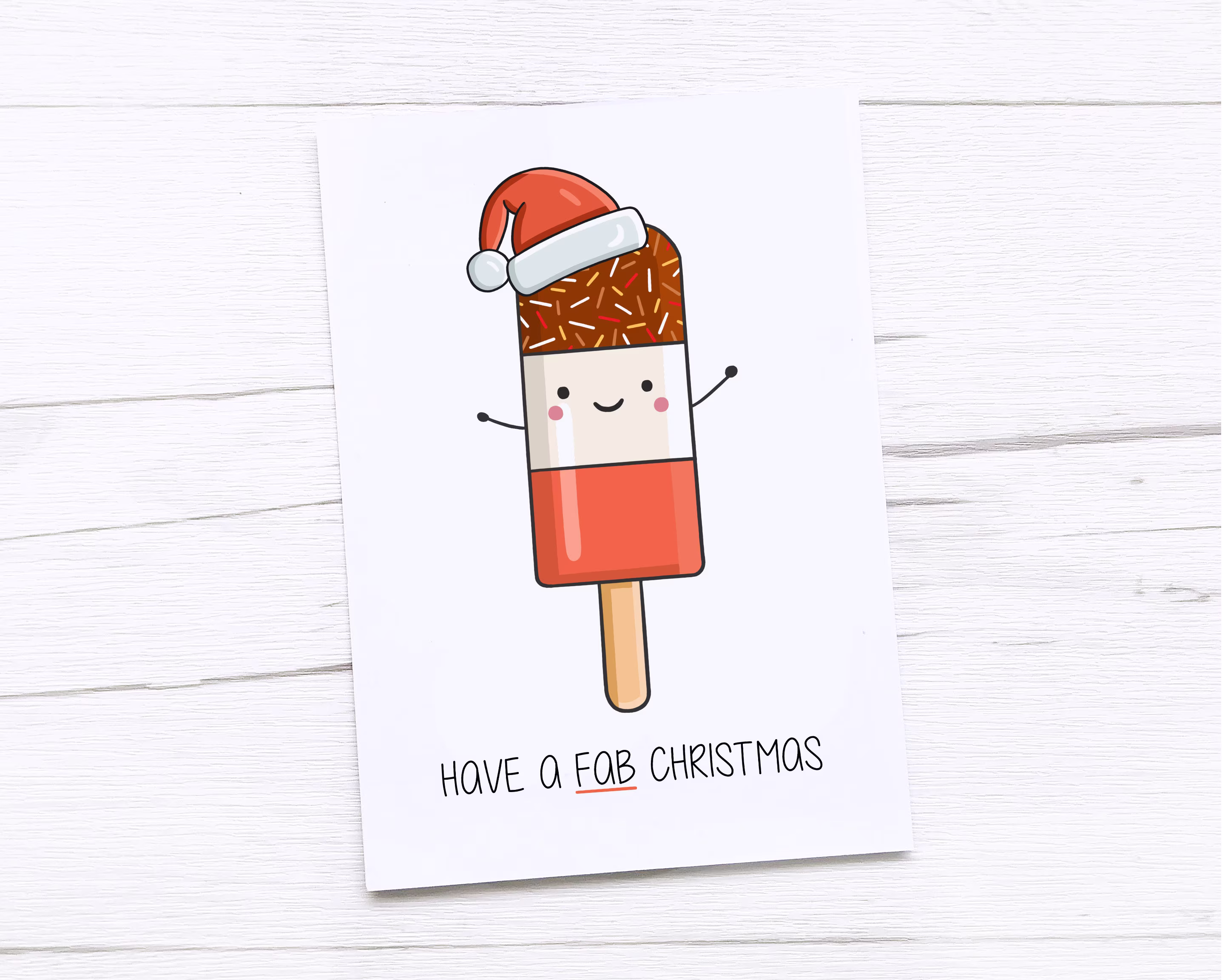 Happy Christmas Card | Merry Fab