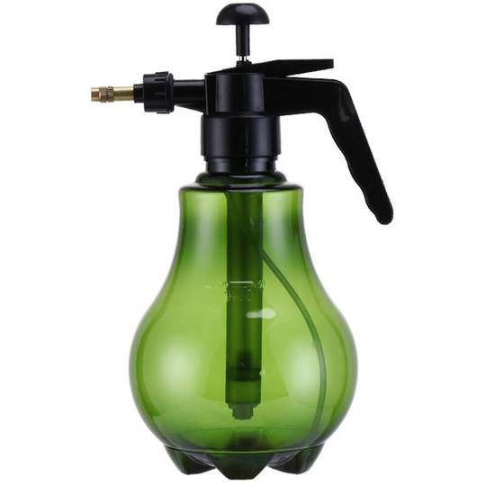 1.5L Spray Bottle Round Pressure Watering Can Outdoor Indoor Plant Mister Handheld Spray Bottles for Garden Plants Cleaning Solutions Green