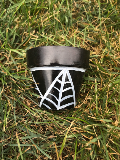 Black Web Pot 1Inch