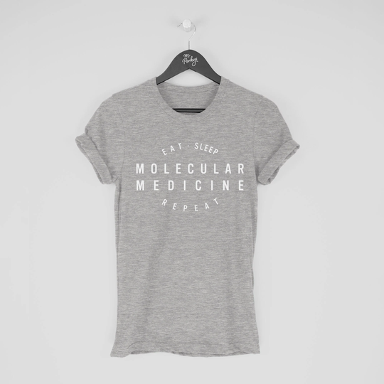 Molecular Medicine Shirt, Student Gift, Graduate T-Shirt, Eat Sleep Repeat T Shirt