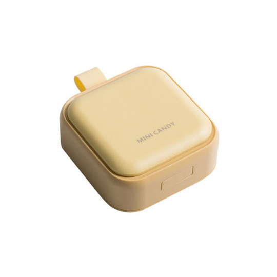 Sun Flowergb - Mini Portable Medicine Pill Box (Yellow)
