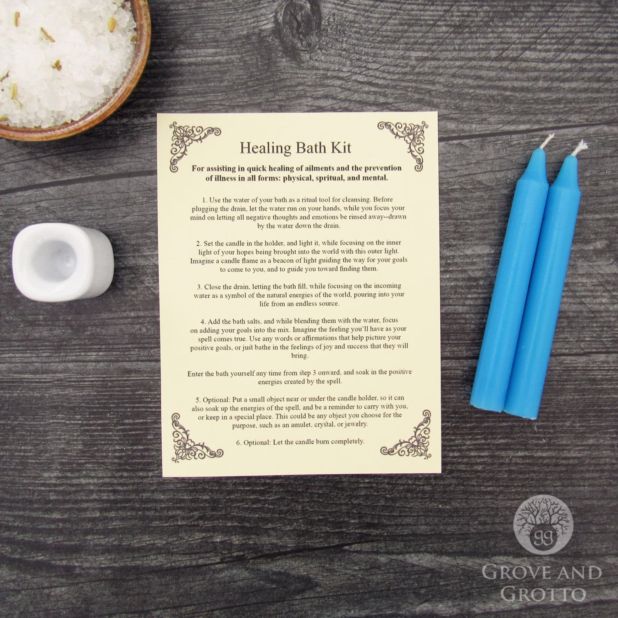 Healing Ritual Bath Kit
