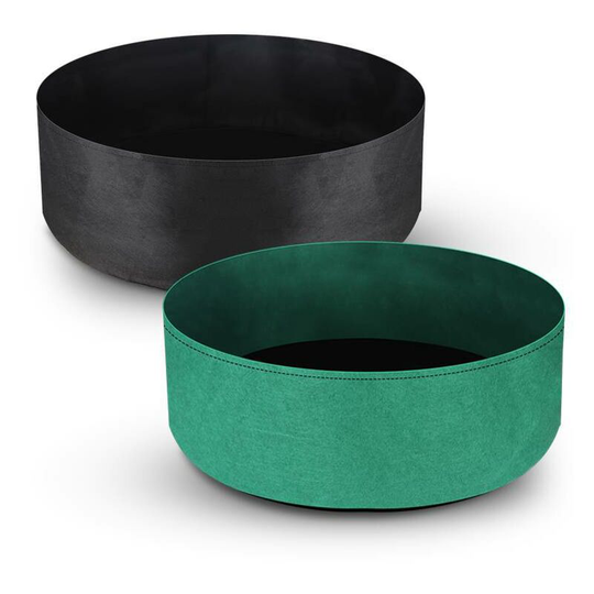 2pcs Fabric Raised Planting Bed 15 Gallon Large Round Garden Grow Bags Nonwoven Fabric Raised Garden Bed Planter Pots for Planting Herb Flower
