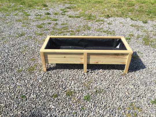 Garden Planter, Hand Made Painted