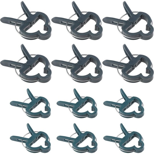 Echoo - 40PCS Reusable Garden Plant Clips, Support Flower Clip Vines Flower Clamps for Vine Garden Vegetables Tomatoes, 2 Sizes