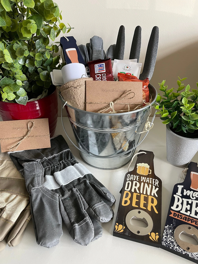 Garden Gift Hamper For Men Perfect Present Dad/Grandad Friend Gardening Grow Your Own