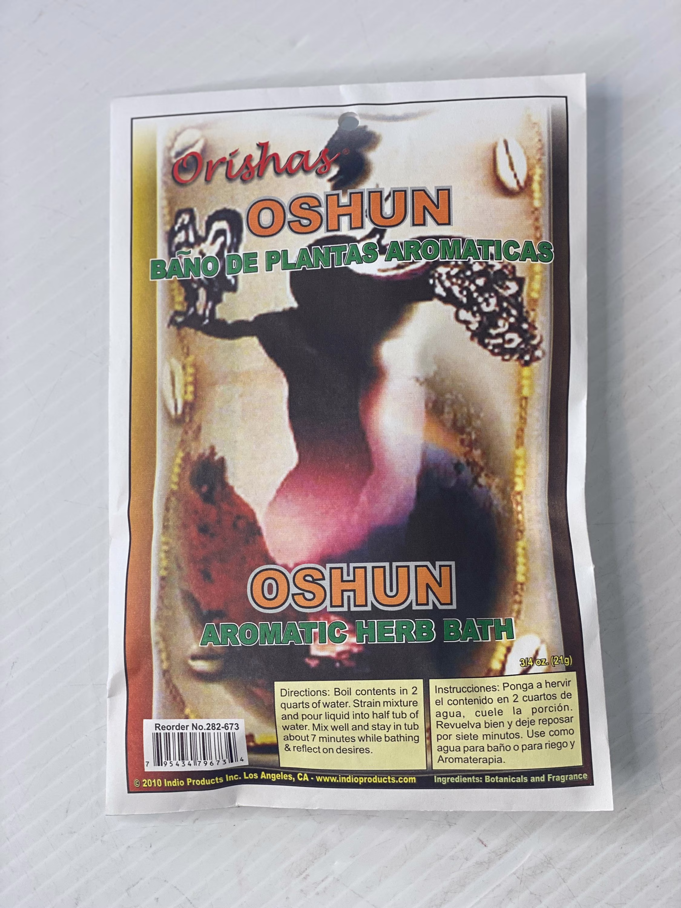 Orisha Oshun Aromatic Herb Bath .75 Oz Envelope