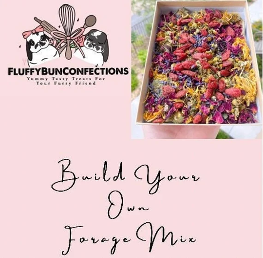 Build Your Own Forage Mix | Please Read Description Bunny Forage, Rabbit Guinea Pig All Organic, & Healthy