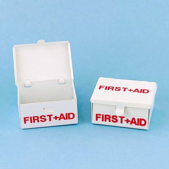Miniature First Aid Box, 112 Scale, Miniature Medical Box, Miniature Hospital Accessories, Miniature Camping