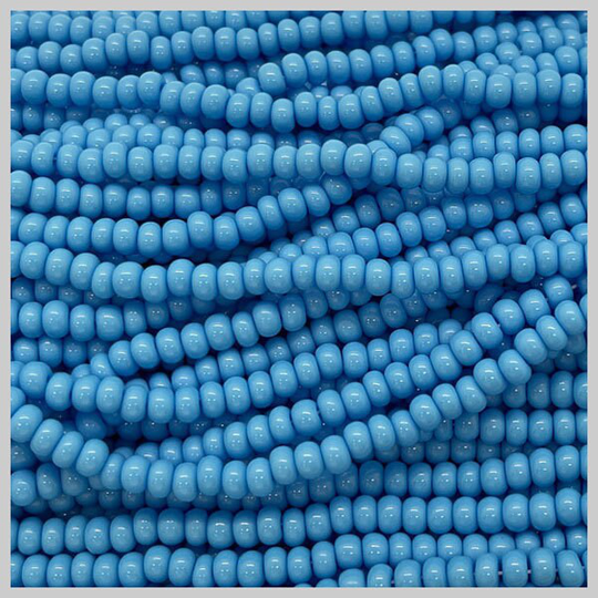 Seed Bead Csb6-63020 Preciosa Czech Beads 6/0 Turquoise Opaque - 20 Grams Diy