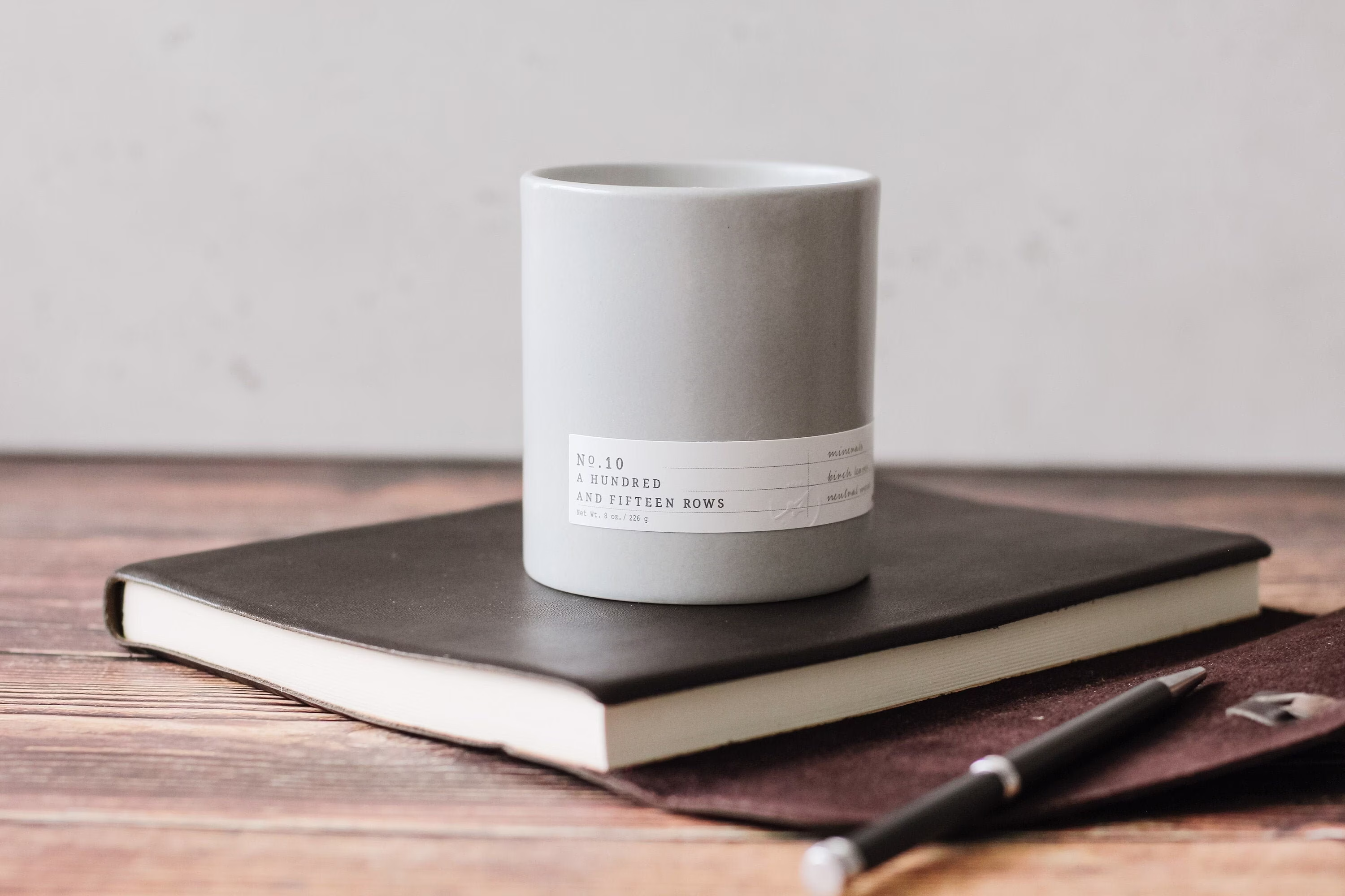 No. 10 A Hundred & Fifteen Rows Scented Candle