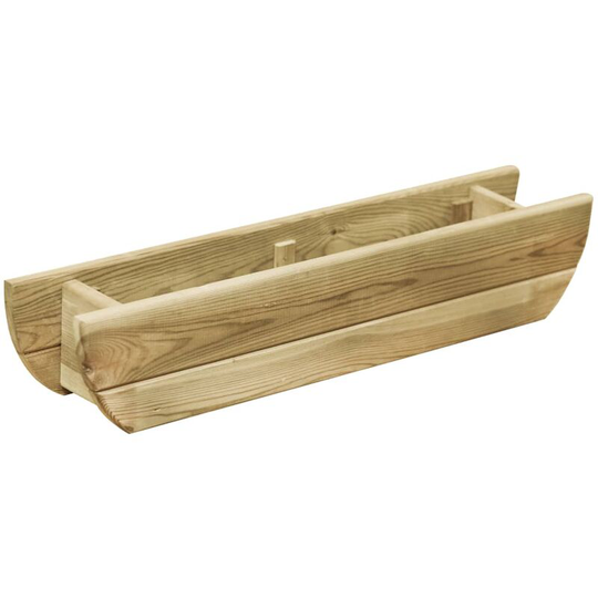 Devenirriche - Garden Raised Bed 80x16x16 cm Impregnated Pinewood - Green