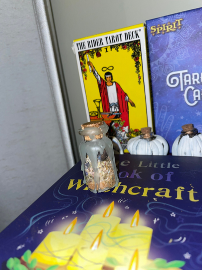 Manifestation Spell Jar, Manifesting, Manifest, Intentions, Crystals, Metaphysical, Witchcraft, Wicca, Pagan, Ritual, Jars, Tarot