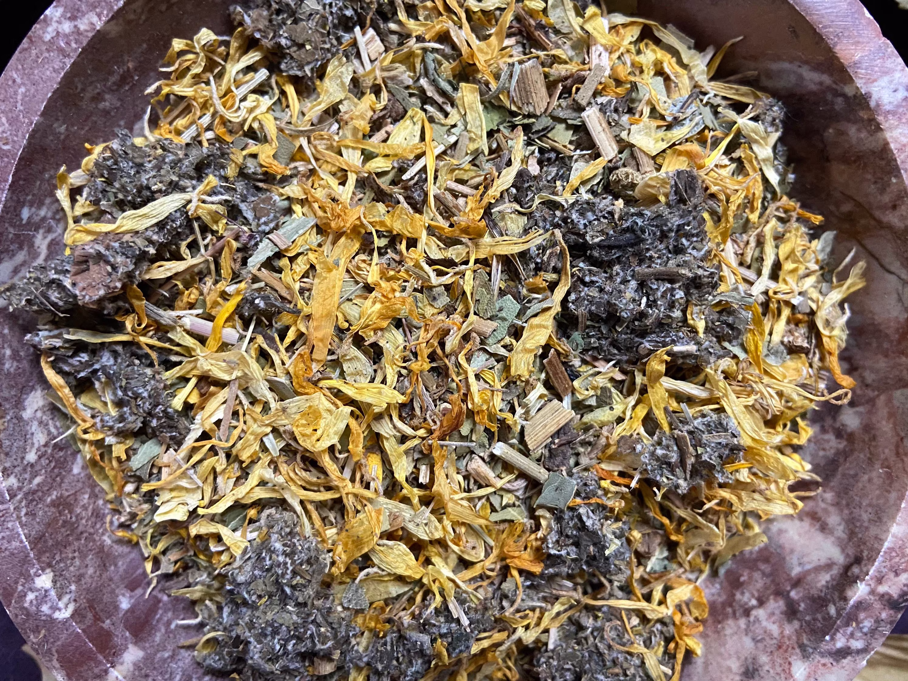 Protection From Evil, All Natural Handmade Herbal Blend, Dried Herbs, Petals, Pagan, Witchcraft, Incense