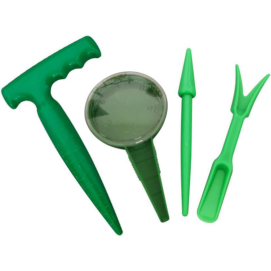 Bearsu - Seeder Tool Succulent Transplanting Tools Seed Sowing Garden Tools Seed Sower for Multiplication Planting Set - Sower Planter Punch Seedling