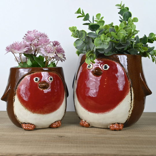 Robin Ceramic Planters