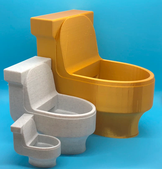 Toilet Bowl Succulent Pot, Air Pot
