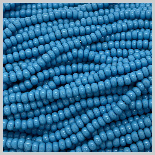 Seed Bead Csb6-63050 Preciosa Czech Beads 6/0 Dark Turquoise Opaque - 20 Grams Diy