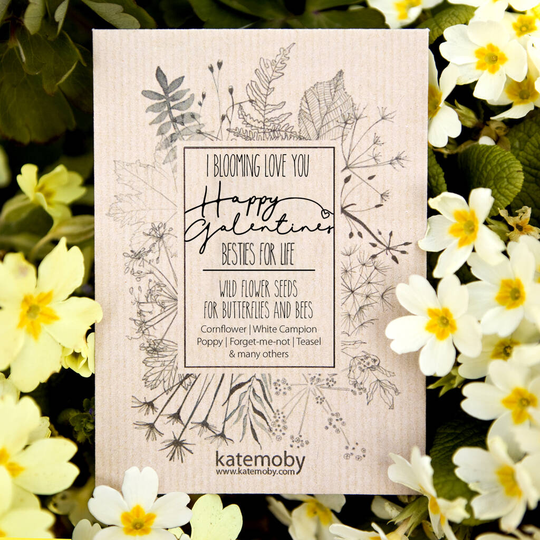 Galentine's Gift Personalised Wildflower Seeds