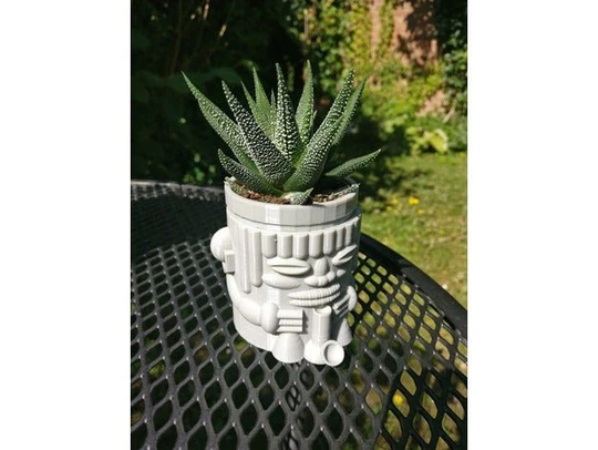 Tiki Planter/Theme Houseplant Indoor Plants Home