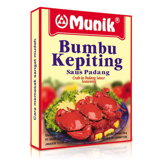 Munik Bumbu Kepiting Saus Padang | Crab in Sauce Seasoning 180Gr