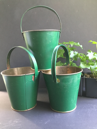 Trio Of Toy Pails