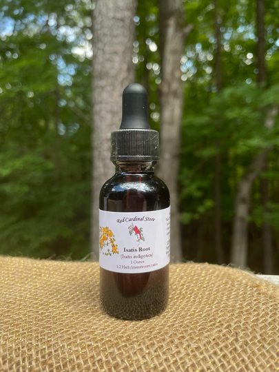 Isatis Root Tincture Herb Extract Double Extraction